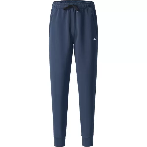 DEVOROPA Boys Joggers Water Resistant Lightweight Youth Tapered Leg Sweatpants Kids Track Running Athletic Pants Zip PocketsCool Grey