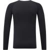 imageDEVOROPA Youth Boys Compression Shirt Long Sleeve Football Baseball Undershirt Quick Dry Kids Sports Baselayer CrewneckBlack