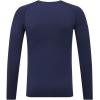 imageDEVOROPA Youth Boys Compression Shirt Long Sleeve Football Baseball Undershirt Quick Dry Kids Sports Baselayer CrewneckNavy