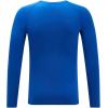 imageDEVOROPA Youth Boys Compression Shirt Long Sleeve Football Baseball Undershirt Quick Dry Kids Sports Baselayer CrewneckRoyal Blue