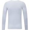 imageDEVOROPA Youth Boys Compression Shirt Long Sleeve Football Baseball Undershirt Quick Dry Kids Sports Baselayer CrewneckWhite