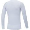 imageDEVOROPA Youth Boys Compression Shirt Long Sleeve Football Baseball Undershirt Quick Dry Kids Sports Baselayer CrewneckWhite