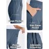 imageDEVOROPA Youth Boys Hiking Cargo Shorts Lightweight Quick Dry Athletic Running Workout Shorts Water Resistant Zip PocketsCool Gray