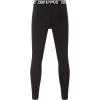 imageDEVOROPA Boys Leggings Quick Dry Youth Compression Pants Sports Tights Basketball Baseball Base Layer HuskySlimRegular Fit2blackWhite