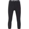 imageDEVOROPA Boys Leggings Quick Dry Youth Compression Pants Sports Tights Basketball Baseball Base Layer HuskySlimRegular Fit34 BlackWhite2pack