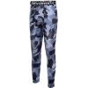 imageDEVOROPA Boys Leggings Quick Dry Youth Compression Pants Sports Tights Basketball Baseball Base Layer HuskySlimRegular Fit34 Camo Gray