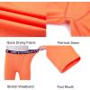imageDEVOROPA Boys Leggings Quick Dry Youth Compression Pants Sports Tights Basketball Baseball Base Layer HuskySlimRegular Fit34 Lengthorange