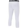 imageDEVOROPA Boys Leggings Quick Dry Youth Compression Pants Sports Tights Basketball Baseball Base Layer HuskySlimRegular Fit34 Lengthwhite