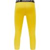 imageDEVOROPA Boys Leggings Quick Dry Youth Compression Pants Sports Tights Basketball Baseball Base Layer HuskySlimRegular Fit34 Lengthyellow