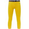 imageDEVOROPA Boys Leggings Quick Dry Youth Compression Pants Sports Tights Basketball Baseball Base Layer HuskySlimRegular Fit34 Lengthyellow