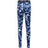 imageDEVOROPA Boys Leggings Quick Dry Youth Compression Pants Sports Tights Basketball Baseball Base Layer HuskySlimRegular FitCamo Blue
