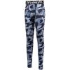 imageDEVOROPA Boys Leggings Quick Dry Youth Compression Pants Sports Tights Basketball Baseball Base Layer HuskySlimRegular FitCamo Gray