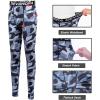imageDEVOROPA Boys Leggings Quick Dry Youth Compression Pants Sports Tights Basketball Baseball Base Layer HuskySlimRegular FitCamo Gray