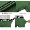 imageDEVOROPA Boys Leggings Quick Dry Youth Compression Pants Sports Tights Basketball Baseball Base Layer HuskySlimRegular FitGreen