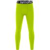 imageDEVOROPA Boys Leggings Quick Dry Youth Compression Pants Sports Tights Basketball Baseball Base Layer HuskySlimRegular FitLime