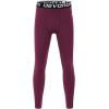 imageDEVOROPA Boys Leggings Quick Dry Youth Compression Pants Sports Tights Basketball Baseball Base Layer HuskySlimRegular FitMaroon