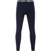 imageDEVOROPA Boys Leggings Quick Dry Youth Compression Pants Sports Tights Basketball Baseball Base Layer HuskySlimRegular FitNavy