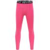 imageDEVOROPA Boys Leggings Quick Dry Youth Compression Pants Sports Tights Basketball Baseball Base Layer HuskySlimRegular FitPink