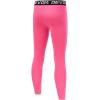 imageDEVOROPA Boys Leggings Quick Dry Youth Compression Pants Sports Tights Basketball Baseball Base Layer HuskySlimRegular FitPink