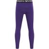 imageDEVOROPA Boys Leggings Quick Dry Youth Compression Pants Sports Tights Basketball Baseball Base Layer HuskySlimRegular FitPurple