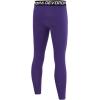 imageDEVOROPA Boys Leggings Quick Dry Youth Compression Pants Sports Tights Basketball Baseball Base Layer HuskySlimRegular FitPurple