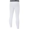 imageDEVOROPA Boys Leggings Quick Dry Youth Compression Pants Sports Tights Basketball Baseball Base Layer HuskySlimRegular FitWhite
