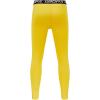 imageDEVOROPA Boys Leggings Quick Dry Youth Compression Pants Sports Tights Basketball Baseball Base Layer HuskySlimRegular FitYellow