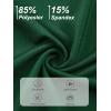 imageDEVOROPA Girls Tennis Skirts Stretch Adjustable Waist Youth Golf Athletic Pleated Skorts Lining Kids Cheer Shorts PocketGreen
