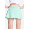 imageDEVOROPA Girls Tennis Skirts Stretch Adjustable Waist Youth Golf Athletic Pleated Skorts Lining Kids Cheer Shorts PocketTeal