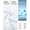 imageDEVOROPA Girls Tennis Skirts Stretch Adjustable Waist Youth Golf Athletic Pleated Skorts Lining Kids Cheer Shorts PocketWhite