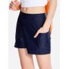 imageDEVOROPA Youth Girls Swim Board Shorts with Mesh Liner Quick Dry Beach Summer Swimwear Kids Swimming Shorts UPF 50 PocketsNavy