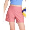 imageDEVOROPA Youth Girls Swim Board Shorts with Mesh Liner Quick Dry Beach Summer Swimwear Kids Swimming Shorts UPF 50 PocketsPink