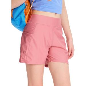 imageDEVOROPA Youth Girls Swim Board Shorts with Mesh Liner Quick Dry Beach Summer Swimwear Kids Swimming Shorts UPF 50 PocketsPink