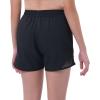imageDEVOROPA Girls Athletic Shorts with Zip Pockets Lightweight Running Sports Active Basketball Shorts Kids Gym Preppy ShortsBlack