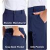 imageDEVOROPA 3T4T5T6T Toddler to Youth Boys Golf Pants Quick Dry Athletic Chino Flat Front Pants Kids School Uniform TwillNavy