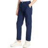 imageDEVOROPA 3T4T5T6T Toddler to Youth Boys Golf Pants Quick Dry Athletic Chino Flat Front Pants Kids School Uniform TwillNavy