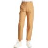 imageDEVOROPA Youth Boys Golf Pants Stretch Flat Front Dress Athletic Casual Pants School Uniform Chino Twill Pants PocketsDark Khaki