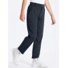imageDEVOROPA Youth Boys Golf Pants Stretch Flat Front Dress Athletic Casual Pants School Uniform Chino Twill Pants PocketsIron Gray
