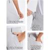 imageDEVOROPA Youth Boys Golf Pants Stretch Flat Front Dress Athletic Casual Pants School Uniform Chino Twill Pants PocketsLight Gray