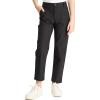 imageDEVOROPA 3T4T5T6T Toddler to Youth Boys Golf Pants Quick Dry Athletic Chino Flat Front Pants Kids School Uniform TwillBlack