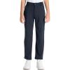 imageDEVOROPA Youth Boys Golf Pants Stretch Flat Front Dress Athletic Casual Pants School Uniform Chino Twill Pants PocketsIron Gray