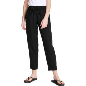 imageDEVOROPA Youth Boys Quick Dry Casual Pants Kids Lightweight Summer Beach Hiking Active Athletic Pants PocketsBlack
