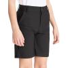 imageDEVOROPA Boys Golf ampamp School Uniform Shorts  Beige Regular Rise Modern StyleBlack