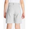 imageDEVOROPA Boys Golf ampamp School Uniform Shorts  Beige Regular Rise Modern StyleLight Gray