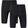 imageDEVOROPA Boys Swim Jammers Youth Competitive Swim Team Trunks Racing Swimsuit Athletic Swimming Shorts SlimStandardHusky2 PackblackBlack