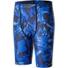 imageDEVOROPA Boys Swim Jammers Youth Competitive Swim Team Trunks Racing Swimsuit Athletic Swimming Shorts SlimStandardHuskyAbstract B