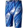 imageDEVOROPA Boys Swim Jammers Youth Competitive Swim Team Trunks Racing Swimsuit Athletic Swimming Shorts SlimStandardHuskyAbstract E