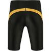 imageDEVOROPA Boys Swim Jammers Youth Competitive Swim Team Trunks Racing Swimsuit Athletic Swimming Shorts SlimStandardHuskyBlackOrange