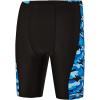 imageDEVOROPA Boys Swim Jammers Youth Competitive Swim Team Trunks Racing Swimsuit Athletic Swimming Shorts SlimStandardHuskyBlackwave