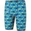 imageDEVOROPA Boys Swim Jammers Youth Competitive Swim Team Trunks Racing Swimsuit Athletic Swimming Shorts SlimStandardHuskyOcean Pattern